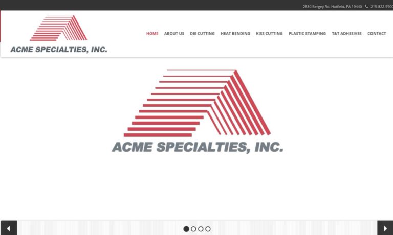 Acme Specialties, Inc.