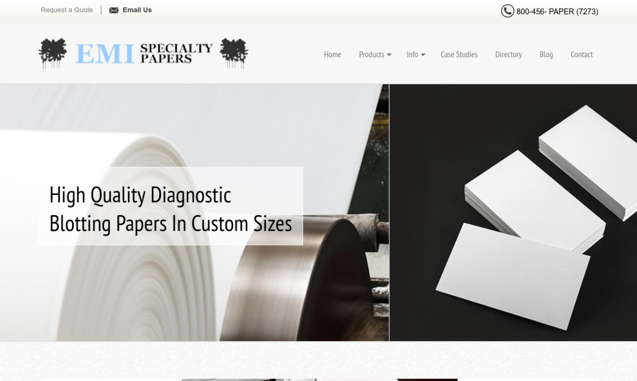 EMI Specialty Papers Die Cutting Companies