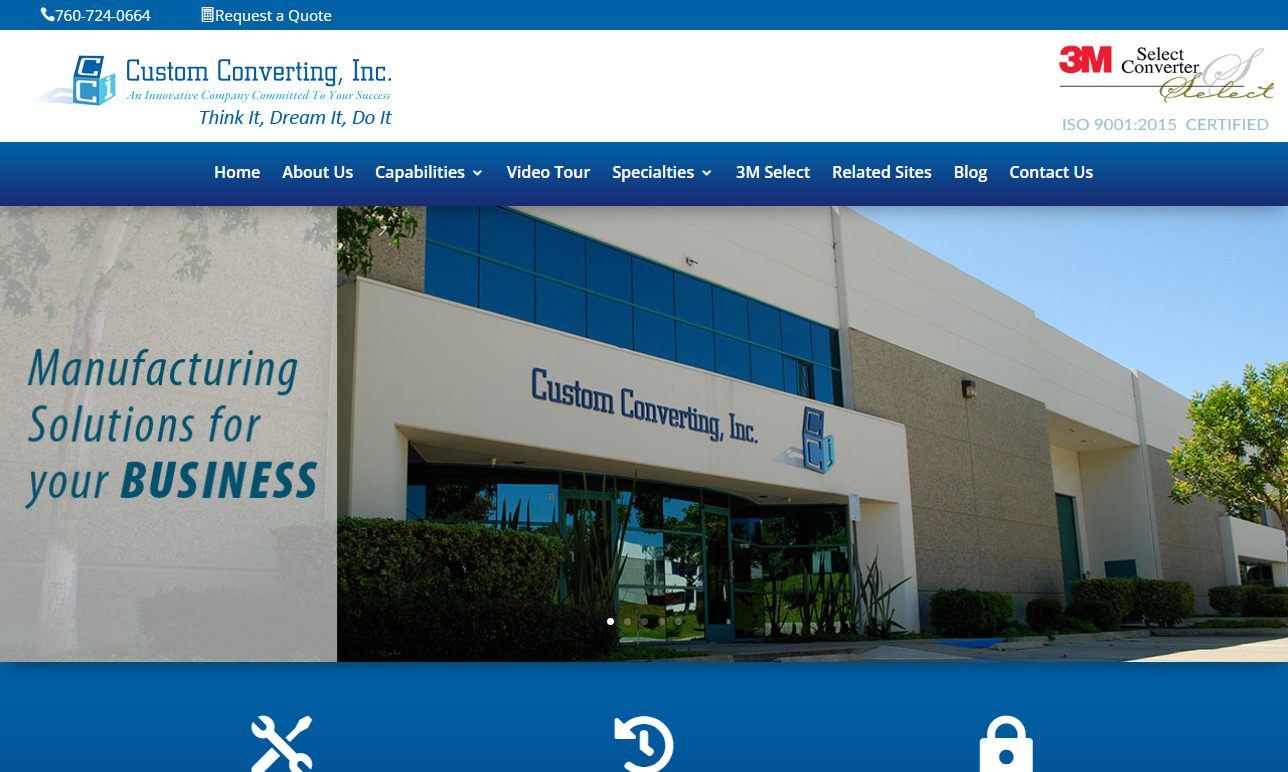 Custom Converting, Inc.